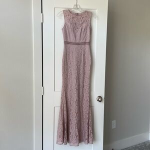 Formal dress. Light pink. Worn once in great condition